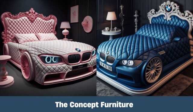 BMW Car Shaped Beds: Design a Comfortable Bed Inspired by the BMW Car Concept