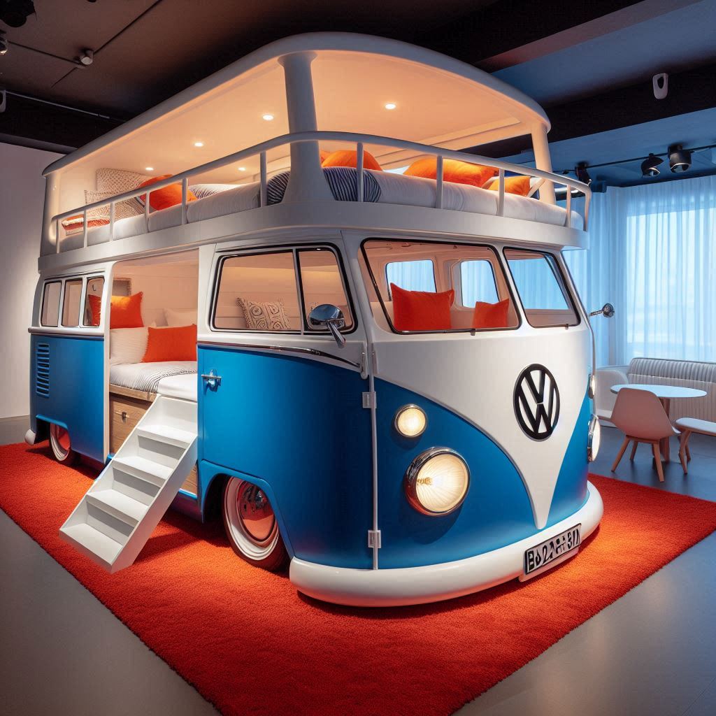 Designing Your Dream VW Bus Bunk Bed