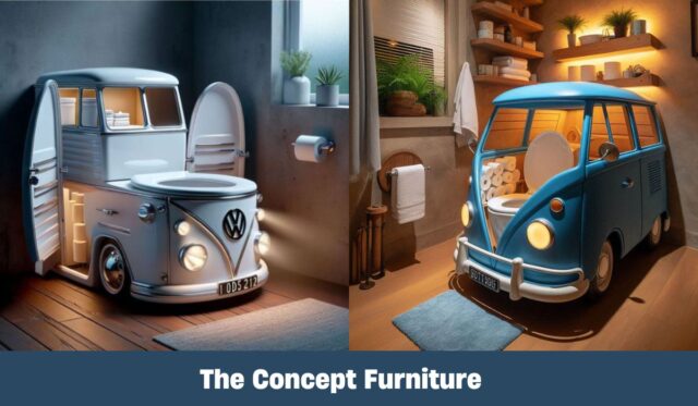 Volkswagen Shaped Toilet: Unique Bathroom Design Ideas for Car Enthusiasts