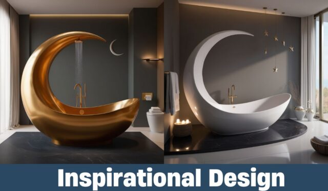 Crescent Moon Bathtub: A Stunning Blend of Luxury and Elegance for Your Bathroom