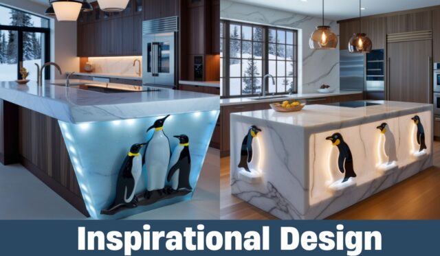 Penguin Themed Kitchen Islands: A Fun and Creative Addition to Your Home